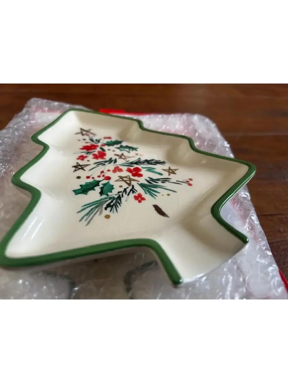 Lenox Christmas Tree Shaped Decorative Dish